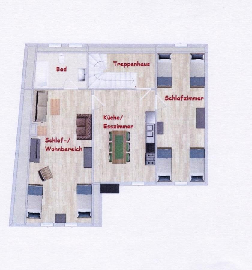 Das Altstadthaus فولكاخ المظهر الخارجي الصورة
